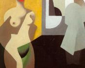 雷内 马格里特 : 女子洗澡